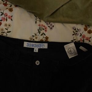 BIG BOYS -  navy blue corduroy
